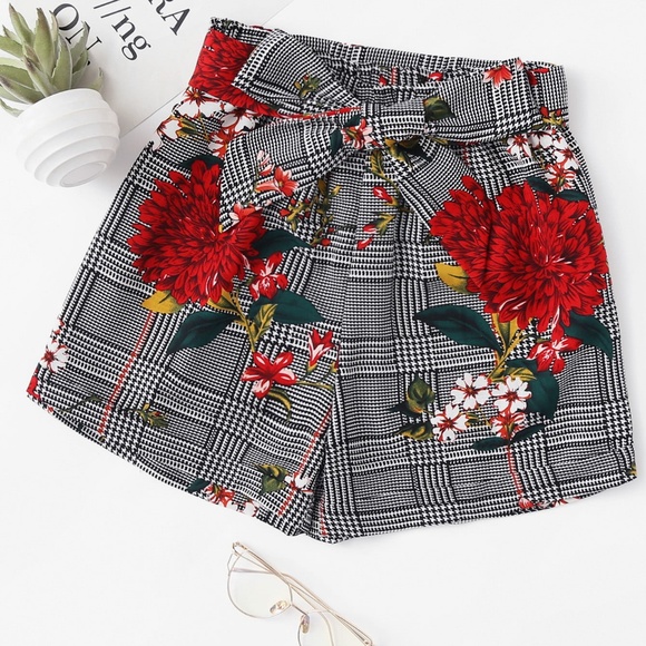 Pants - Self Tie Waist Shorts
